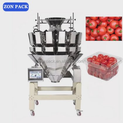 automatic multihead weigher Multi-Function Packaging Machine snacks 10 ...