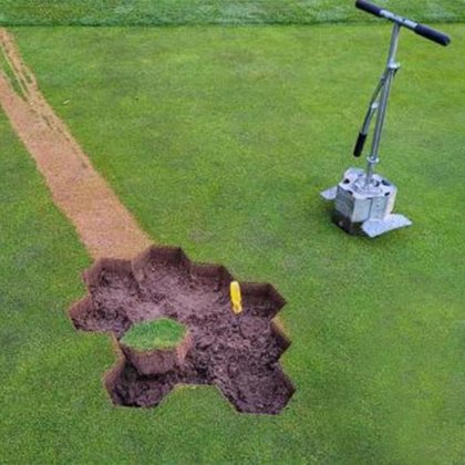 PLUG-HEX-9IN-M - Miltona 9インチ深さ調節可能ヘックスプラッガー（パワーストロークハンドル付