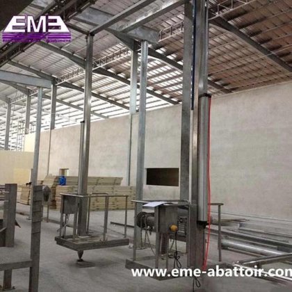 高生产率牛胴体带式分割提升机