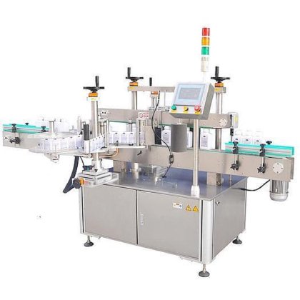 双工位盖 5 加仑瓶套标机和罐头蒸汽发生器设备