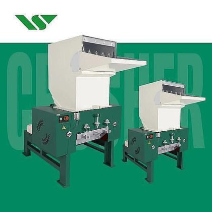 工业用低速隔音注塑机边回收废旧降解材料塑料粉碎机