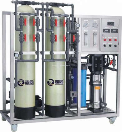 智通 PVC 大容量反渗透系统用于化妆品生产线净水器