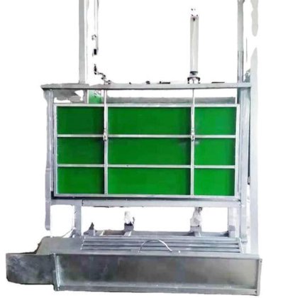 用于屠宰场的全自动奶牛瞪眼箱牛屠宰场农场设备