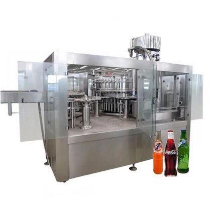 批发市场全自动好玻璃瓶啤酒灌装机