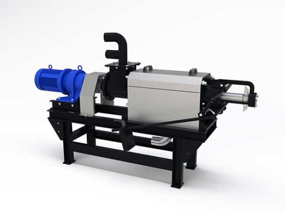 脱水スクリュープレス