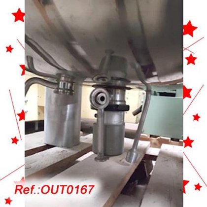 約500リットルの圧力リアクター船舶用プロペラ攪拌機付きステンレス製