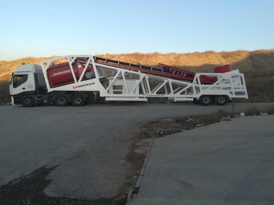 60 m3/h 移动式混凝土搅拌站