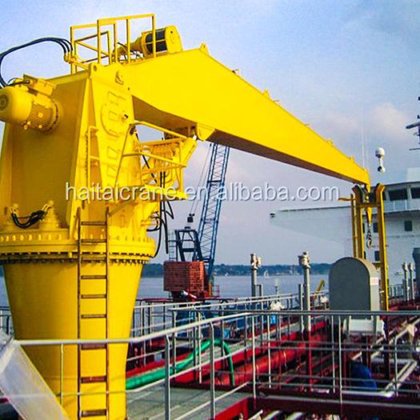 液压船用起重机出售 船用起重设备硬臂起重机