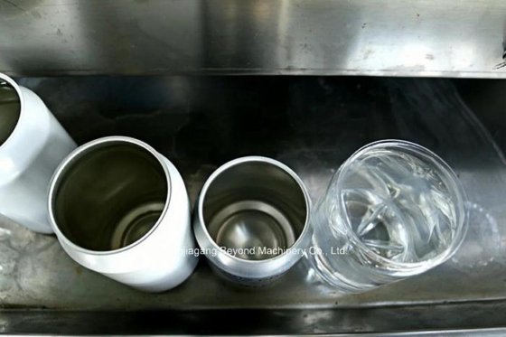 自动苏打水/啤酒/矿泉水/碳酸饮料罐灌装机