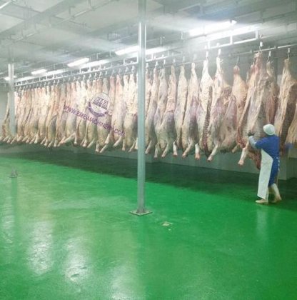 交钥匙工程 牛屠宰场设备 牛加工输送轨道系统机器