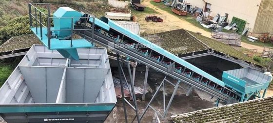 混凝土搅拌站骨料预供料系统