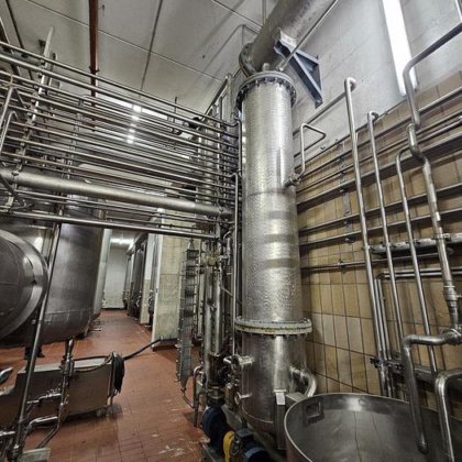 ジュース濃縮工場