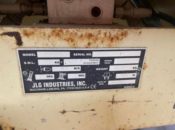 2008 JLG 3394RT