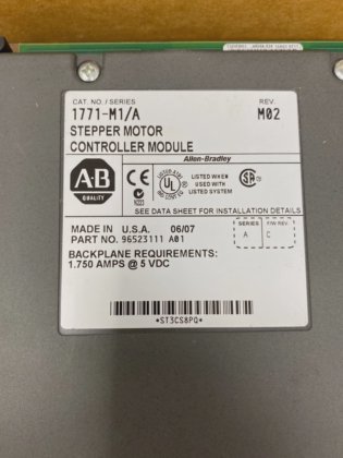 Allen-Bradley 1771-M1 Series A Stepper