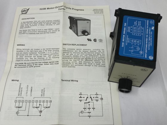 Automatic Timing & Controls 3-0322B007A12CS