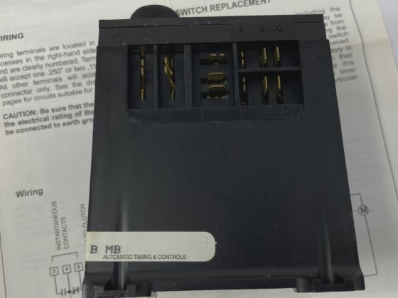 Automatic Timing & Controls 3-0322B007A12CS