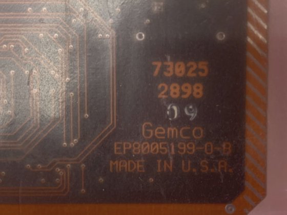 Gemco Ametek Patriot 1746R2 Resolver