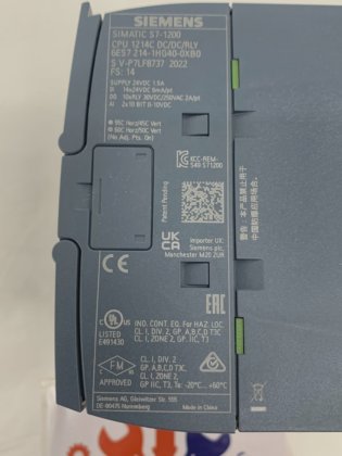 Siemens Simatic S7-1200 6ES7 214-1HG40-0XB0