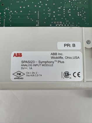 ABB SPASI23 Symphony Plus Analog