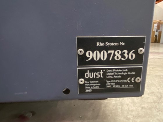 2015 Durst Rho P10 250