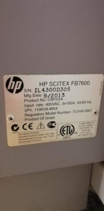 2013 HP FB7600
