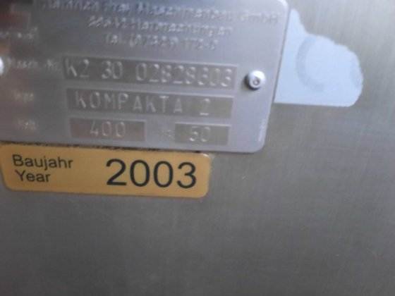 弗雷活塞式灌装机K 2型