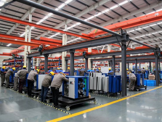 高压螺杆式空气压缩机