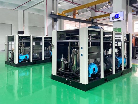 高压无油螺杆式空气压缩机