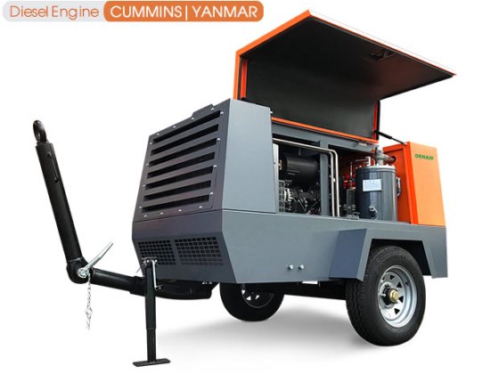 柴油便携式空气压缩机