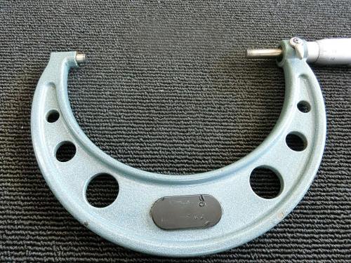 不明 100mm-125mm/外側マイクロメーター 型式不明