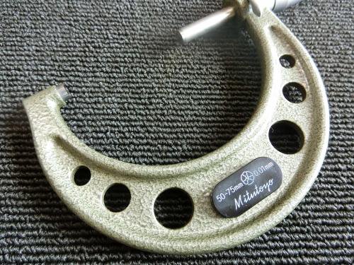 ミツトヨ 50mm-75mm/外側マイクロメーター 型式不明