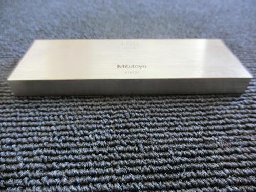 ミツトヨ 100mm/ゲージブロック 型式不明