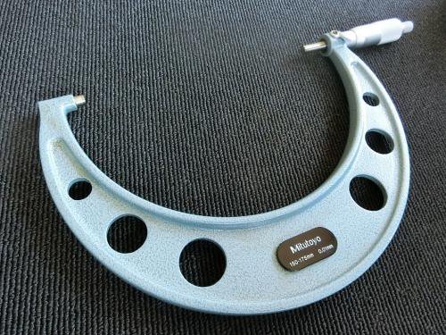 ミツトヨ 175mm/外側マイクロメーター 型式不明