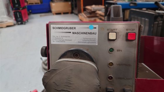 轨道式 MIG 焊机，Schmidgruber 机械制造公司的焊接设备