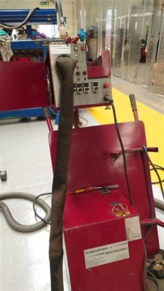 轨道式 MIG 焊机，Schmidgruber 机械制造公司的焊接设备