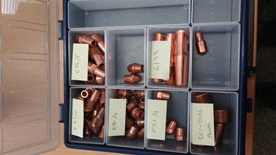 电阻点焊臂和电极 - 多种型号焊机