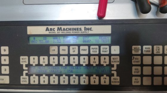 AMI 207A 轨道焊接设备