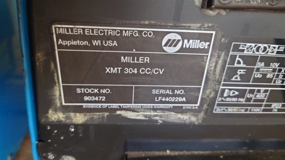 米勒 XMT 304 电源