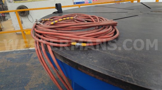 水平旋转台 15,000 千克 - 最后用于堆焊焊接定位器