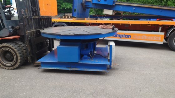 水平旋转台 15,000 千克 - 最后用于堆焊焊接定位器