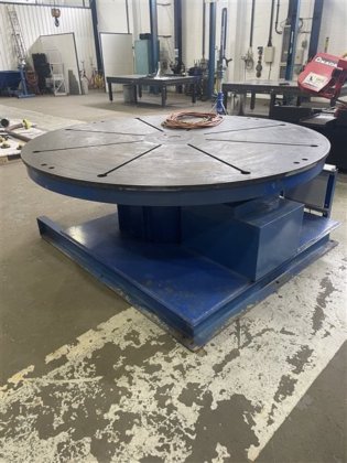 水平旋转台 15,000 千克 - 最后用于堆焊焊接定位器