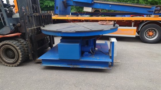 水平旋转台 15,000 千克 - 最后用于堆焊焊接定位器