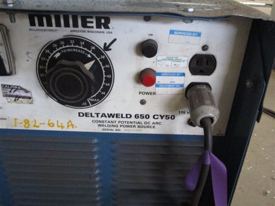 米勒Deltaweld MIG焊接设备