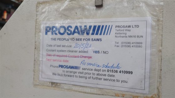 Prosaw CYCL0370PP 机床