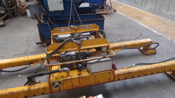 用于金属、木材和复合材料的真空平板升降机 - 最大 500 千克