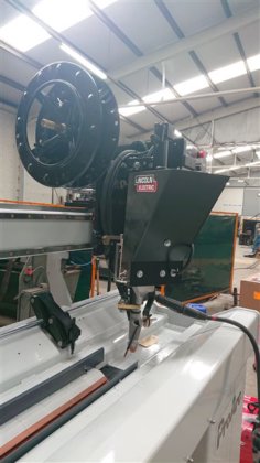 ProArc自动纵缝焊接机焊接