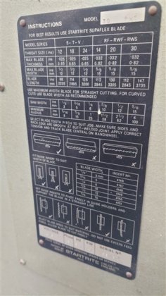 Startrite 30 RWS机床