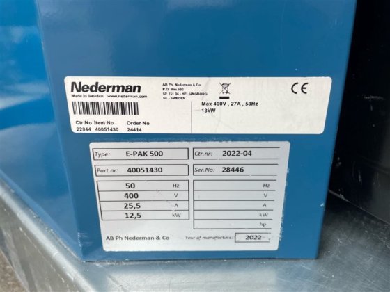 尼的曼 EPAK 500 抽吸设备