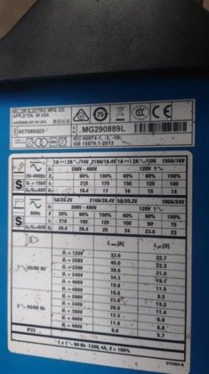 米勒 210 Dynasty TIG 焊接设备