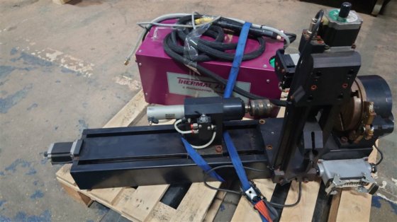 配备热弧 150 等离子切割机的小型车床 焊接机械和切割设备